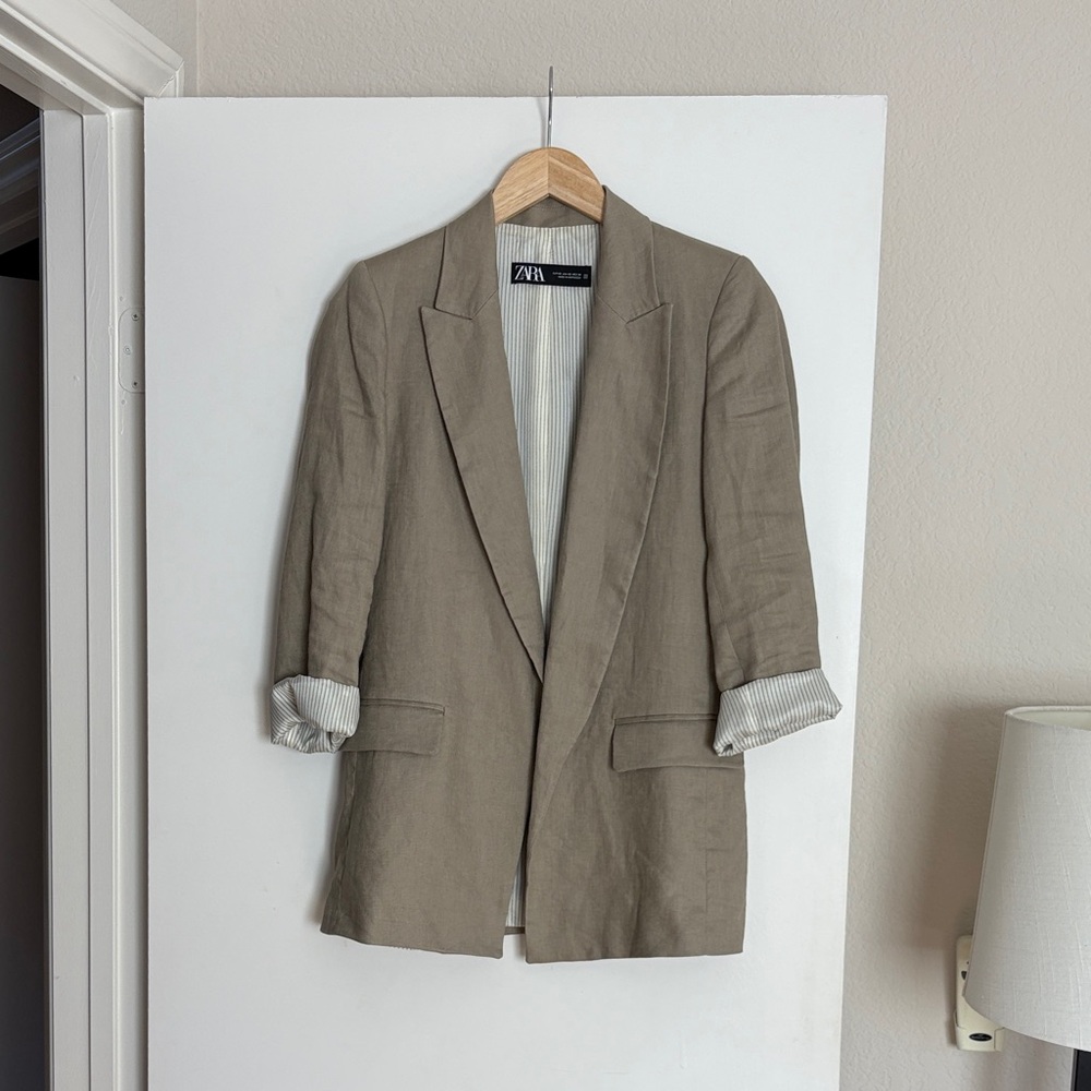 Zara Light Brown Blazer